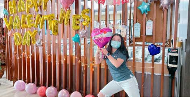 Valentine's Day 'Sweet Words' Message Event