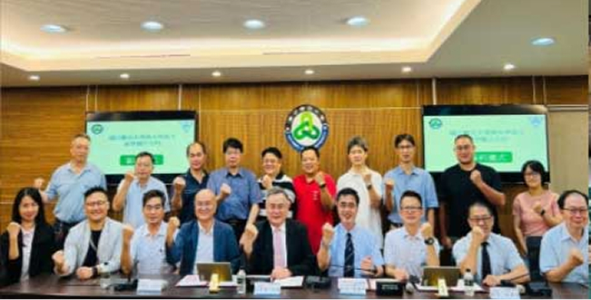 Signed Industry-Academic Cooperation Program: Jia-An-Pu Manufacturers Association / National United University / Dajia Industrial High School